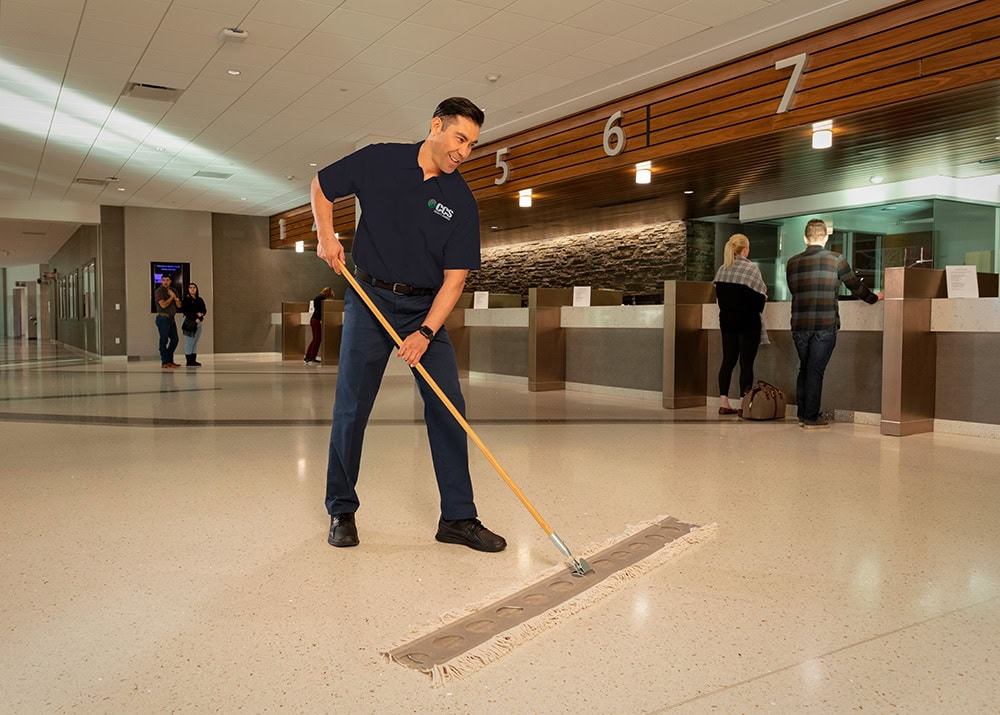 Sweeping lobby